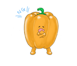sweet vegetables and fruits 2 sticker #10811316