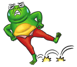 Gaga Penny Frog 3- Unyielding Frog sticker #10811860