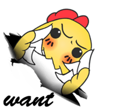 Rooster Annunciation sticker #10812221