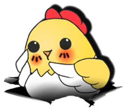 Rooster Annunciation sticker #10812225