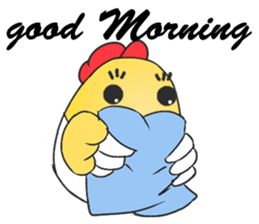 Rooster Annunciation sticker #10812235