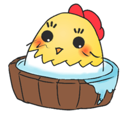 Rooster Annunciation sticker #10812239