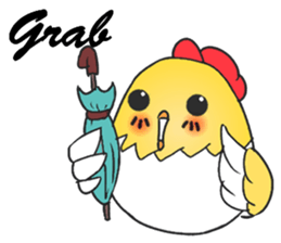 Rooster Annunciation sticker #10812248