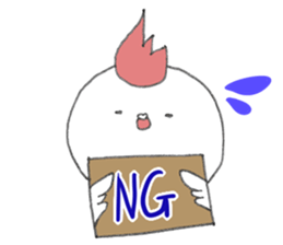 Like chicken sticker #10812593