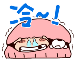 cute girl and dog 2 sticker #10812773