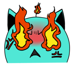 A Lovely Charming Cat sticker #10812982