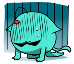 A Lovely Charming Cat sticker #10812986