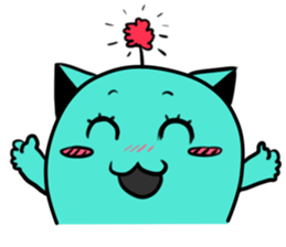 A Lovely Charming Cat sticker #10812990