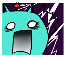 A Lovely Charming Cat sticker #10812991