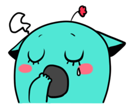 A Lovely Charming Cat sticker #10812997