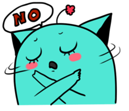 A Lovely Charming Cat sticker #10812998