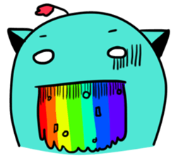 A Lovely Charming Cat sticker #10813003