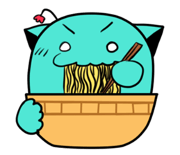 A Lovely Charming Cat sticker #10813010