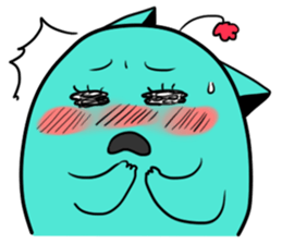 A Lovely Charming Cat sticker #10813015