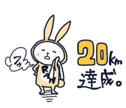 The occurrence during running character3 sticker #10813113