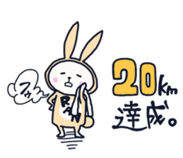 The occurrence during running character3 sticker #10813113