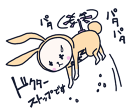 The occurrence during running character3 sticker #10813115