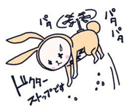 The occurrence during running character3 sticker #10813115