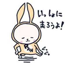 The occurrence during running character3 sticker #10813118