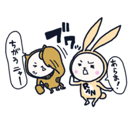 The occurrence during running character3 sticker #10813122