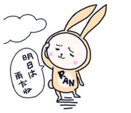 The occurrence during running character3 sticker #10813123