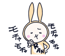 The occurrence during running character3 sticker #10813127