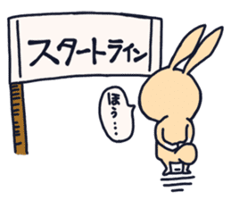 The occurrence during running character3 sticker #10813133