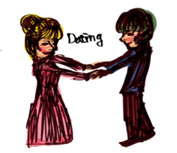 A love story sticker #10813192