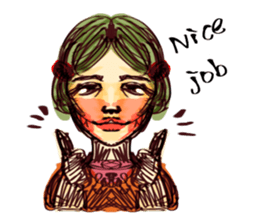 A love story sticker #10813215