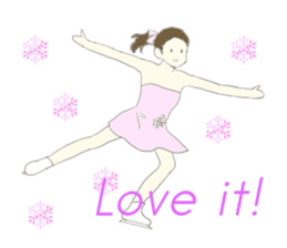 Stickers for figure skating fans sticker #10813457