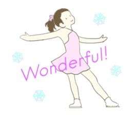 Stickers for figure skating fans sticker #10813467