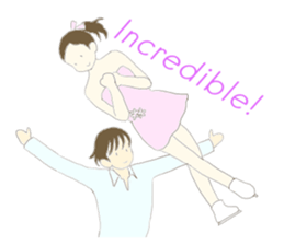 Stickers for figure skating fans sticker #10813484