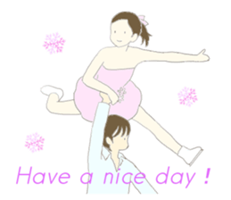 Stickers for figure skating fans sticker #10813486