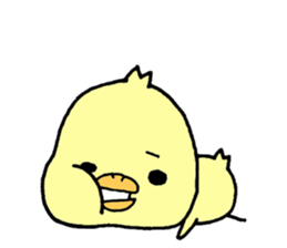 Chick of Naniwa2...Letter a bit sticker #10813541