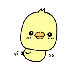 Chick of Naniwa2...Letter a bit sticker #10813543