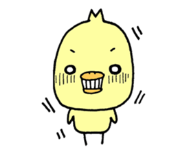 Chick of Naniwa2...Letter a bit sticker #10813547