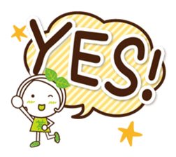 Kyoto Uji born Machako. Decakawa-moji. sticker #10814179