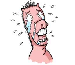 Rocky, the pink horse sticker #10814351