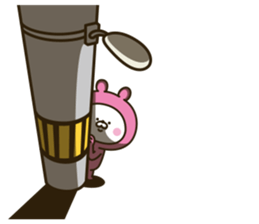 Lovely pink rabbit 2 [loose] sticker #10814851