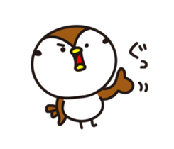 Pippi Sparrow2 sticker #10814939