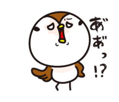 Pippi Sparrow2 sticker #10814941