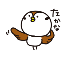 Pippi Sparrow2 sticker #10814946
