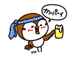 Pippi Sparrow2 sticker #10814952