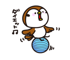 Pippi Sparrow2 sticker #10814954