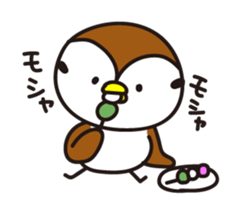 Pippi Sparrow2 sticker #10814955