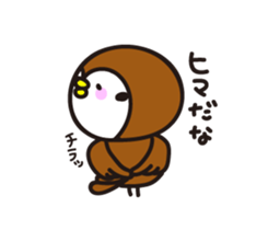 Pippi Sparrow2 sticker #10814959