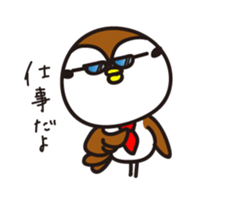 Pippi Sparrow2 sticker #10814961