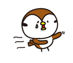 Pippi Sparrow2 sticker #10814965