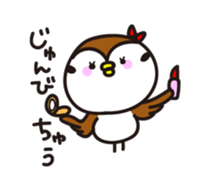 Pippi Sparrow2 sticker #10814966