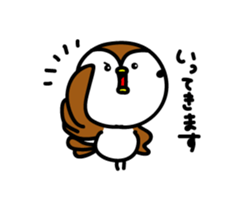 Pippi Sparrow2 sticker #10814973